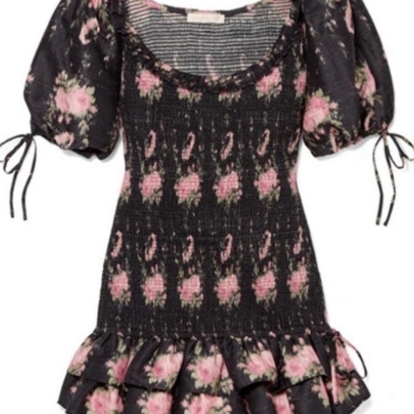 The LoveShackFancy Violet Dress is a signature fitted frock NWOT - Picture 2 of 5